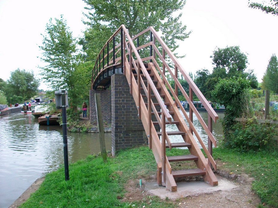 Hardwood steps and timberwork